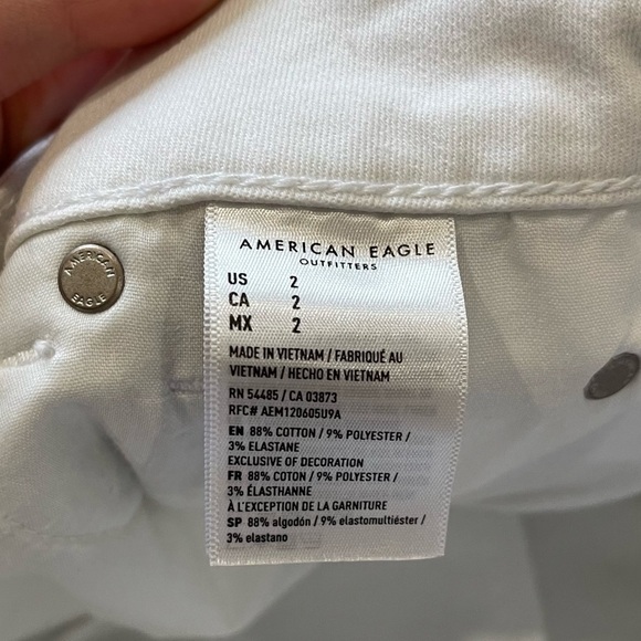 American Eagle White Denim Skirt - Picture 3 of 3